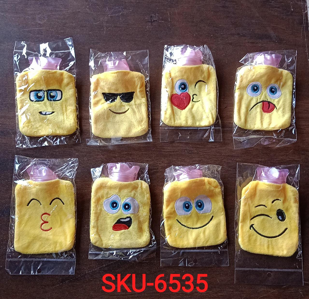6535 1pc Mix Emoji designs small Hot Water Bag with Cover for Pain Relief, Neck, Shoulder Pain and Hand, Feet Warmer, Menstrual Cramps. 6535 1pc Mix Emoji designs small Hot Water Bag with Cover for Pain Relief, Neck, Shoulder Pain and Hand, Feet Warmer, Menstrual Cramps.